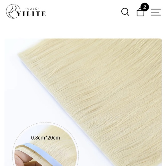 Yilite Blonde Remy Human Hair Extensions